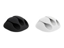 Delock Kabelhalter-Kit - Tisch montierbar