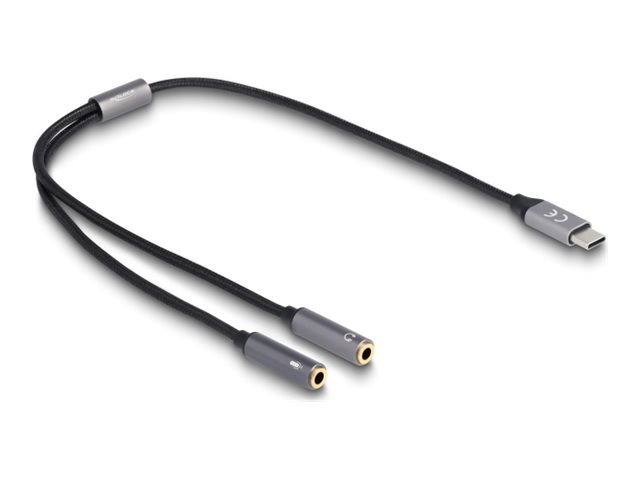 Delock Adapter USB-C auf Klinkenstecker - USB-C