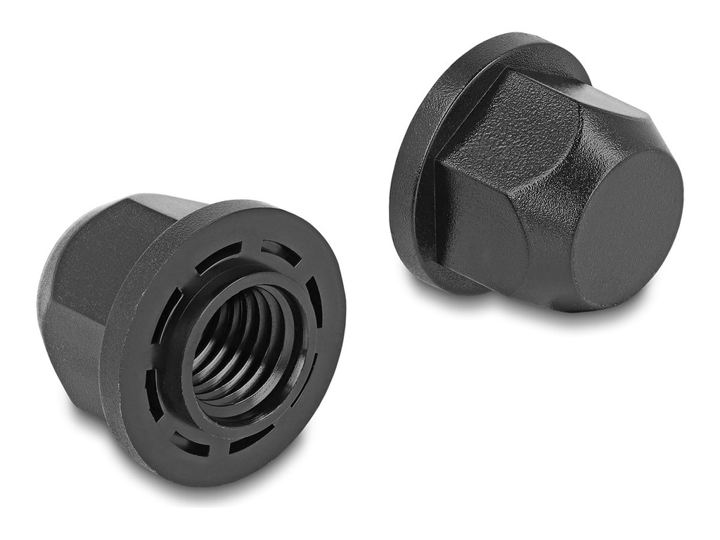 Delock Schutzkappe - M12 - Schwarz (Packung