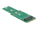 Delock Adapter M.2 NGFF > mSATA - Speicher-Controller