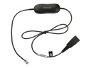 Jabra Smart Cord - Headset-Kabel - Schwarz