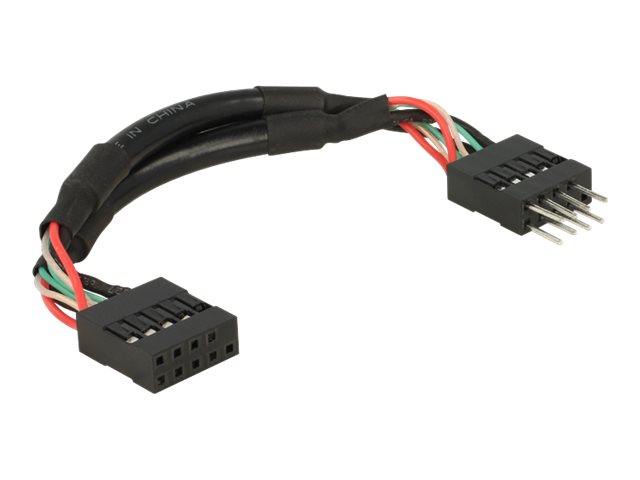 Delock USB 2.0 Pin Header - Internes USB-Kabel - 10-poliger USB-Header (W)