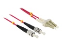 Delock Netzwerkkabel - ST multi-mode (M) zu LC Multi-Mode (M)