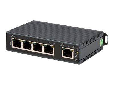 StarTech.com Industrieller 5 Port Ethernet Switch