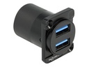 Delock D-Type - USB-Steckdosenmechanismus