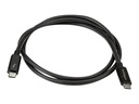 StarTech.com StarTech 1m (3.3ft) Thunderbolt 3 Cable, 20Gbps, 100W PD, 4K Video, Thunderbolt-Certified, Compatible w/ TB4/USB 3.2/DisplayPort - Thunderbolt-Kabel - USB-C (M)