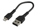 StarTech.com Startech 15cm USB auf Lightning-Kabel - Schwarz