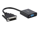 StarTech.com DVI-D auf VGA Aktives Video Adapter/ Konverter Kabel - DVI zu VGA Wandler Box Stecker / Buchse - 1920x1200 - 1080p - Videoadapter - DVI-D, Mikro-USB Typ B (nur Strom)