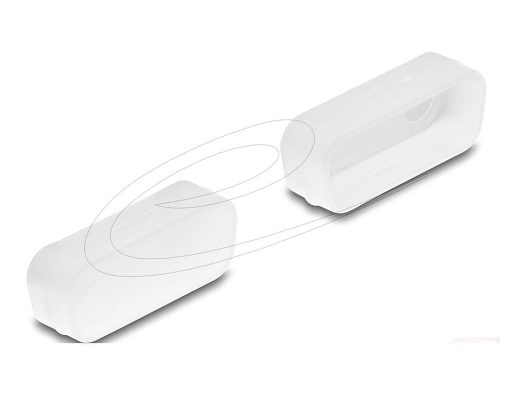 Delock Schutzumschlag - for D-Sub 15 male - durchsichtig (Packung mit 2)