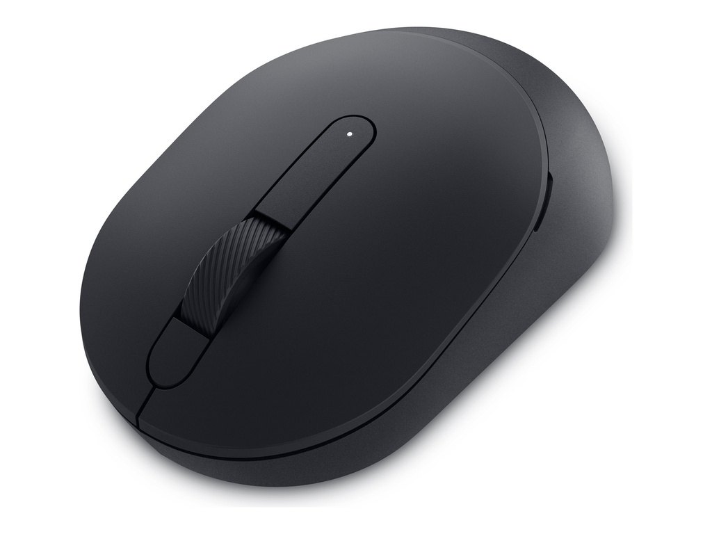 Dell Silent Mouse MS355 - Maus - rechts- und linkshändig - optische LED - 3 Tasten - kabellos - 2.4 GHz, Bluetooth 5.1 LE - kabelloser Empfänger (USB)