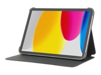 Mobilis RE.LIFE - Flip-Hülle für Tablet - Eco-Design, mit Flap - Kunstleder - Schwarz - für Apple 11-inch iPad Pro (M4)
