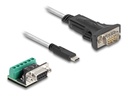 Delock USB / Serienkabel-Set - USB-C (M) zu DB-9 (M)