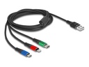 Delock Stromkabel - USB (nur Strom) (M) zu USB-C (nur Spannung)