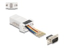 Delock Assembly Kit - Serieller Adapter - DB-9 (M)