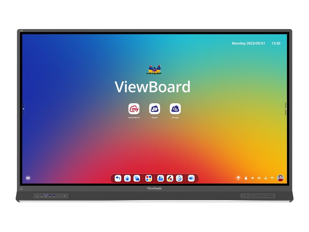 ViewSonic ViewBoard IFP7553 - 190.5 cm (75") Diagonalklasse IFP53 Series LCD-Display mit LED-Hintergrundbeleuchtung - interaktiv - mit Touchscreen (Multi-Touch)