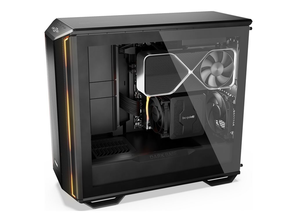 Be Quiet! Dark Base 701 - Midi-Tower - E-ATX - Seitenteil mit Fenster (gehärtetes Glas)