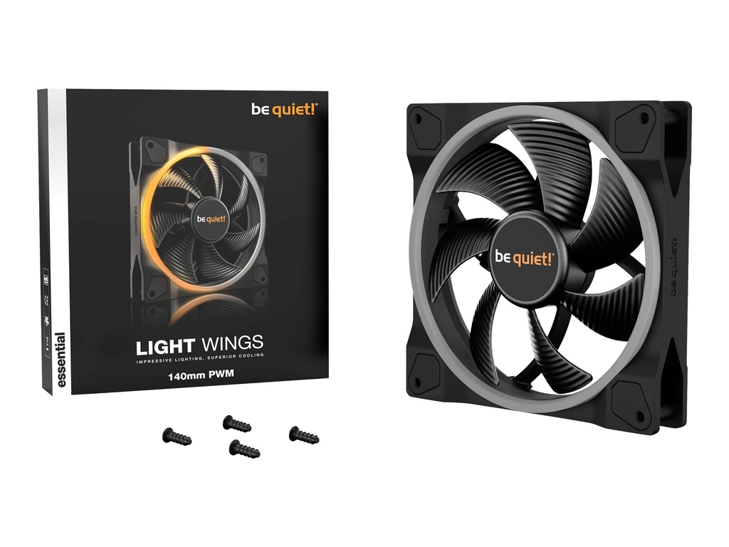 [BL074] Be Quiet! Light Wings - Gehäuselüfter - PWM