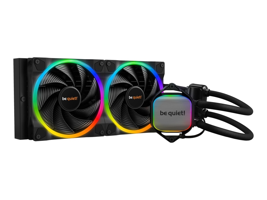 Be Quiet! Pure Loop 2 FX - Prozessor-Flüssigkeitskühlsystem - 280mm - (für: LGA1700, LGA1200, LGA2066, LGA1150, LGA1151, LGA1155, LGA2011, LGA2011-3, LGA2011 (Square ILM)