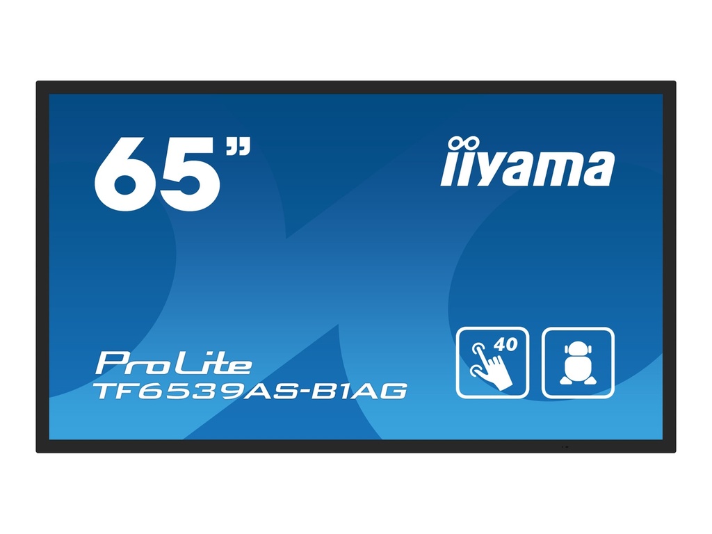 [TF6539AS-B1AG] Iiyama ProLite TF6539AS-B1AG - 165 cm (65") Diagonalklasse (163.8 cm (64.5")