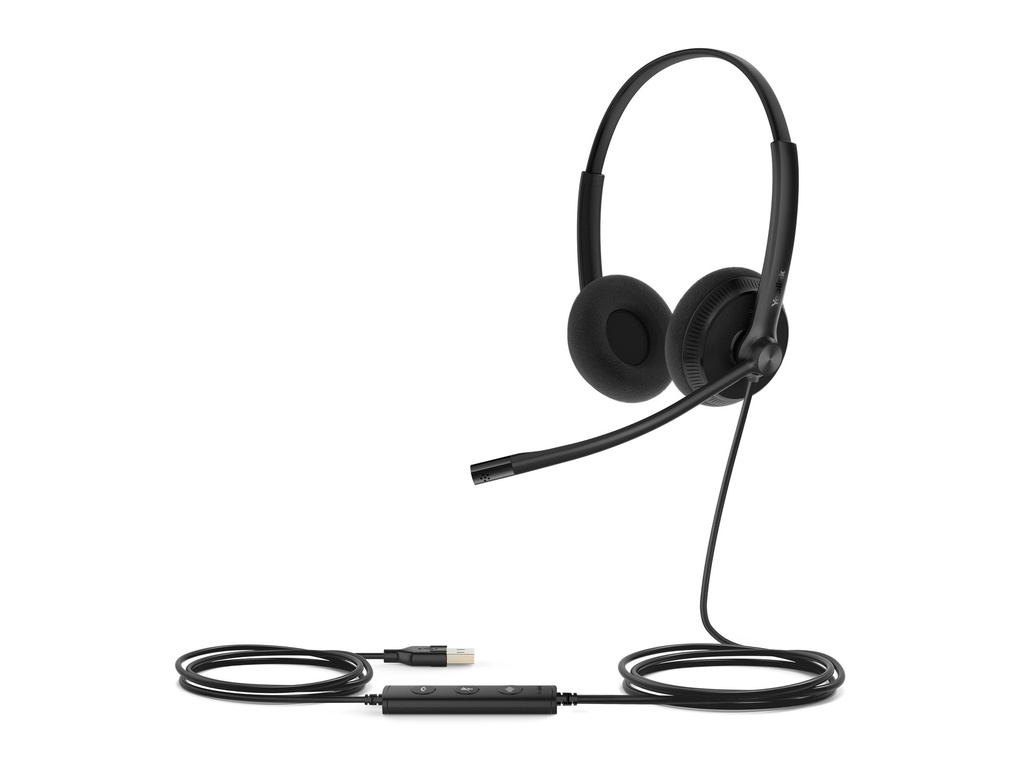 Yealink UH34 Lite Dual - Headset - On-Ear - kabelgebunden