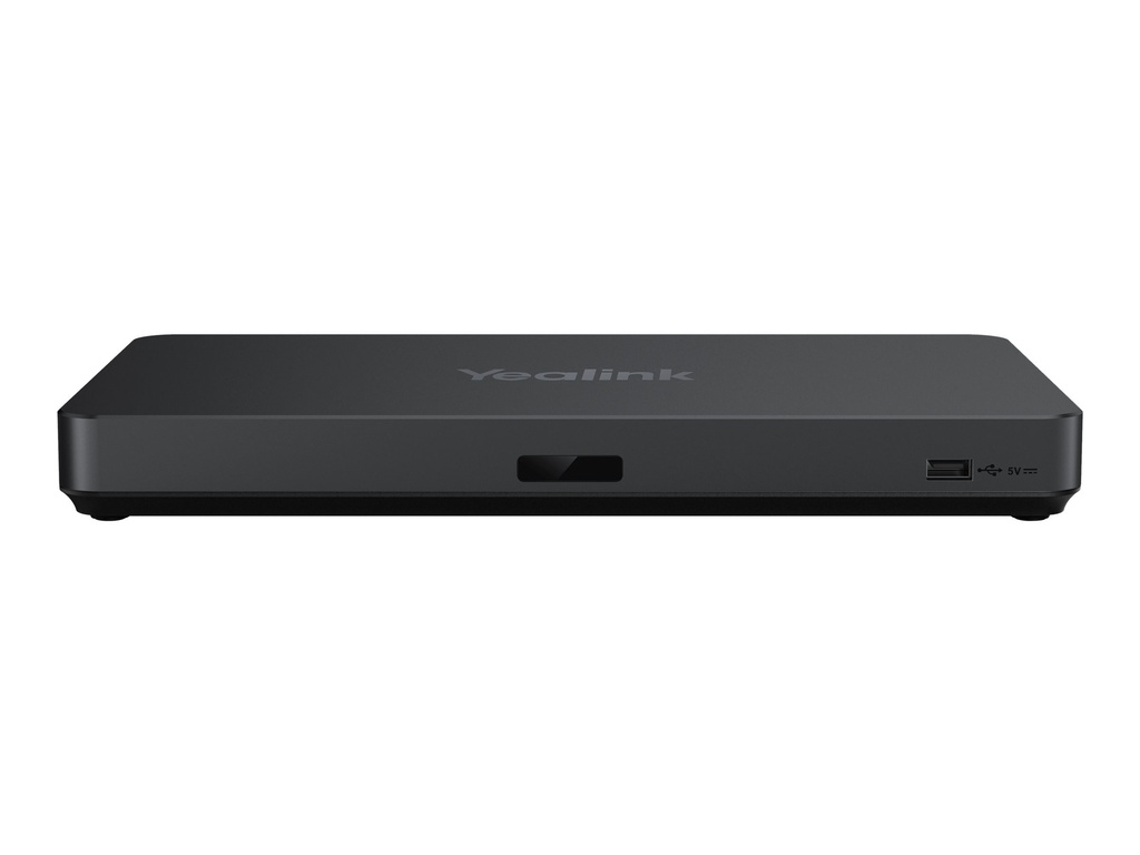 Yealink AVHub - Schwarz - Leistung - 6.3 mm / RCA - 6.3 mm - 6.3 mm - 2,31 kg