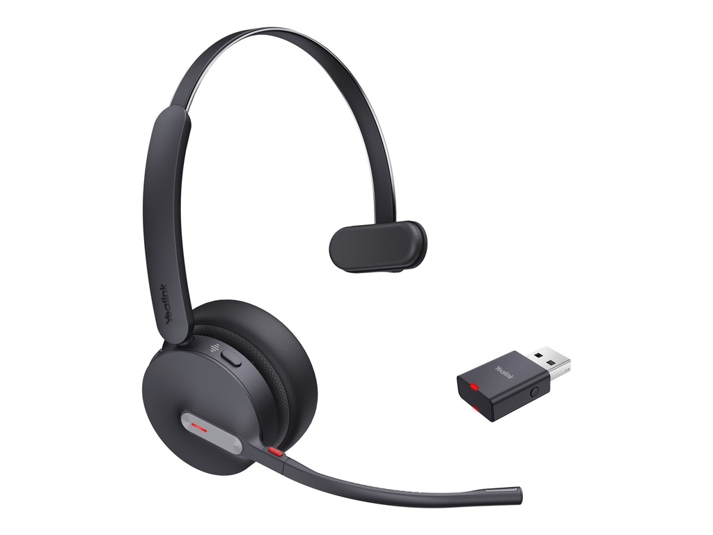Yealink WH64 Hybrid Mono - Headset - On-Ear - DECT / Bluetooth