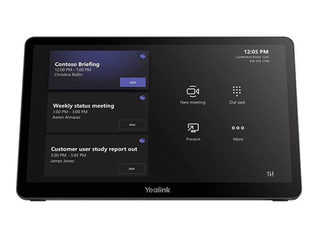 [1303092] Yealink MTouch Plus-EXT - Touchpaneel - Anzeige - LED - IPS - 29.5 cm (11.6")