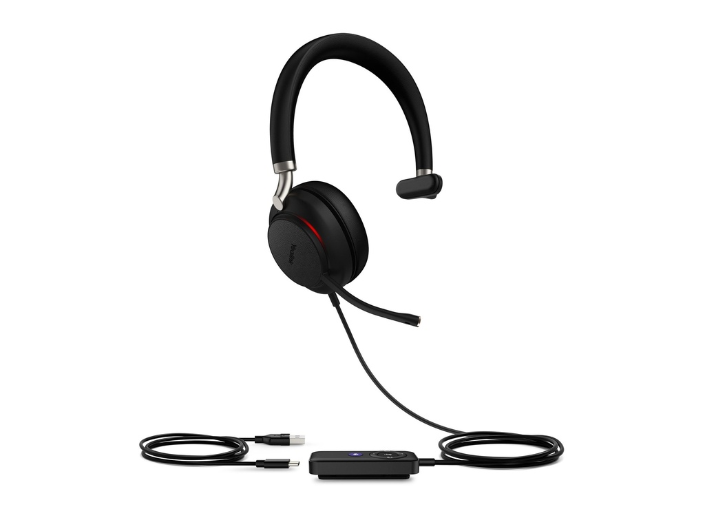 Yealink UH38 Mono Without Battery - Headset - On-Ear