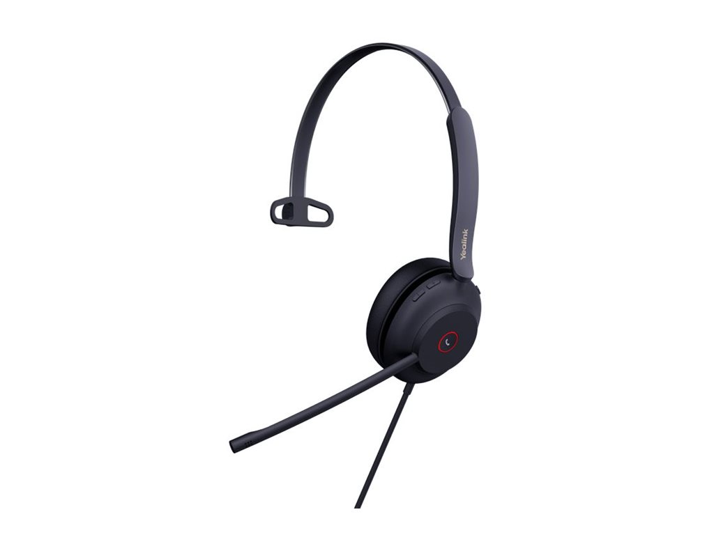 Yealink UH37 Mono UC - Kabelgebunden - Büro/Callcenter - 20 - 20000 Hz - Kopfhörer - Schwarz