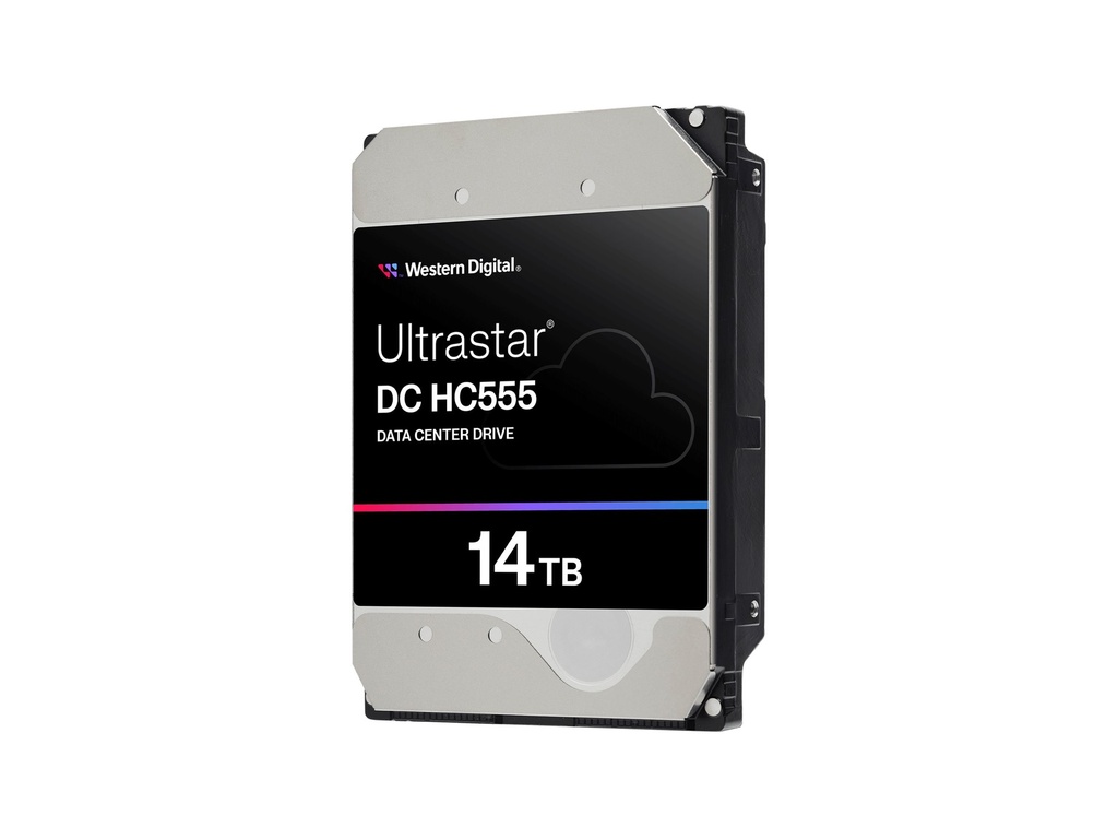 WD Ultrastar DC HC555 - Festplatte - Rechenzentrum - 14 TB - intern - 3.5" (8.9 cm)