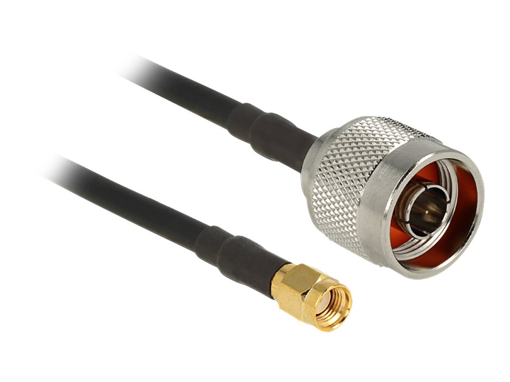 Delock Antennenkabel - RP-SMA männlich zu N-Anschluss