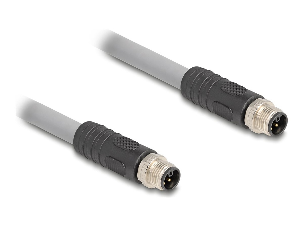 Delock Sensorkabel - M12 (5-polig) (M) zu M12 (5-polig)