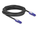 Delock Netzwerkkabel - RJ-45 (M) gewinkelt zu RJ-45 (M)