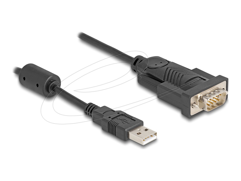 Delock Kabel USB / seriell - USB (M) zu DB-9 (M)