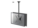 Neomounts FPMA-C340DBLACK Doppel Monitor-/TV-Deckenhalterung 32-75" - H 106-156 cm - 100 x 100 mm - 400 x 400 mm - -10 - 0° - -180 - 180° - 6° - Schwarz
