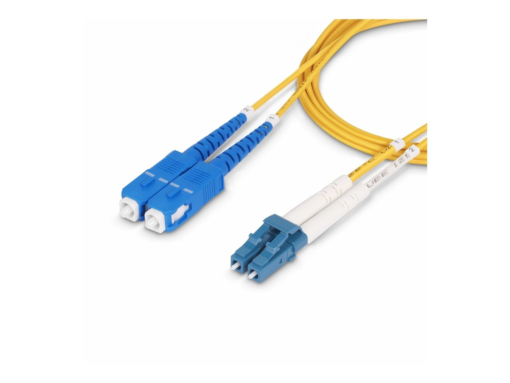 StarTech.com 30m OS2 LWL Patchkabel LC zu SC (UPC)