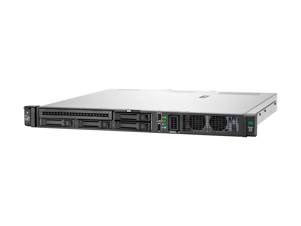 HPE ProLiant DL20 Gen11 - Server - Rack-Montage - 1U - 1-Weg - 1 x Xeon E-2434 / 3.4 GHz - RAM 32 GB - SATA - Hot-Swap 8.9 cm (3.5")