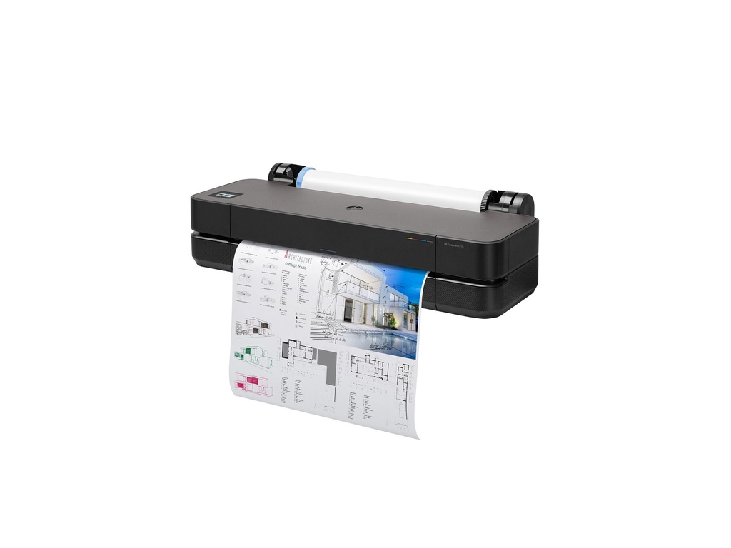 HP DesignJet T250 - 610 mm (24") Großformatdrucker - Farbe - Tintenstrahl - A1, ANSI D - 2400 x 1200 dpi - bis zu 0.5 Min./Seite (einfarbig)/