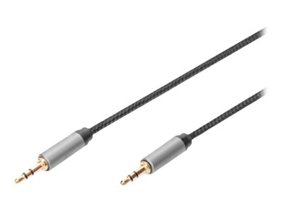DIGITUS Audiokabel - mini-phone stereo 3.5 mm männlich zu mini-phone stereo 3.5 mm männlich