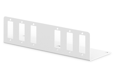 [DN-96803S-2] DIGITUS Adapterplatte für LWL Unibox zur Wandmontage, Kompakt