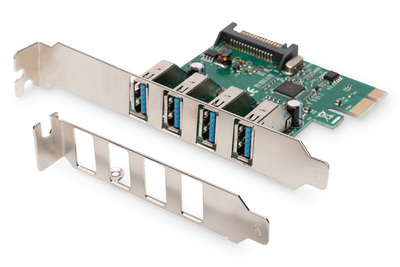 [DS-30221-1] DIGITUS 4-Port USB 3.0 PCI Express-Karte