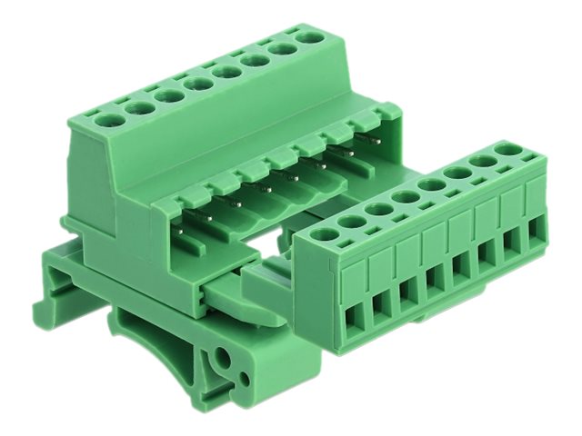 Delock Netzanschlussadapter-Kit - grün