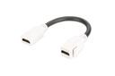 DIGITUS HDMI 2.0 Keystone Modul mit 12 cm Zuleitung (Buchse/Buchse)