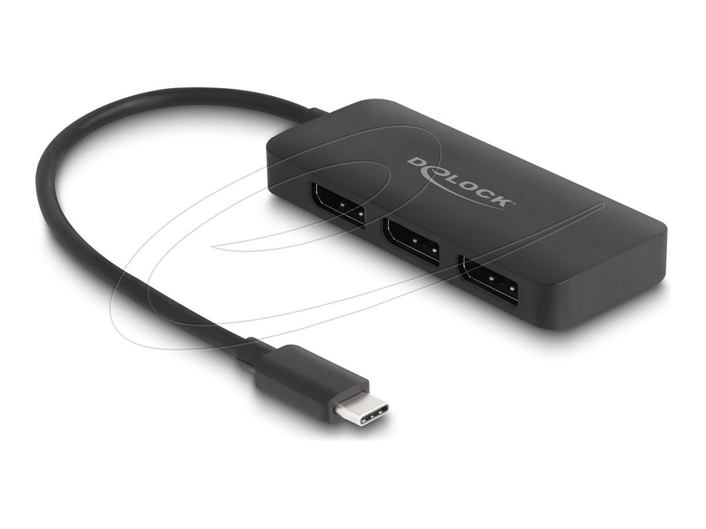 Delock Video-/Audio-Splitter - 4K 60Hz, DP