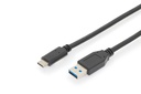DIGITUS USB-C Anschlusskabel, USB 3.2 Gen2, USB-A auf USB-C