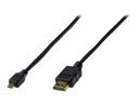 DIGITUS ASSMANN - HDMI-Kabel mit Ethernet - 19 pin micro