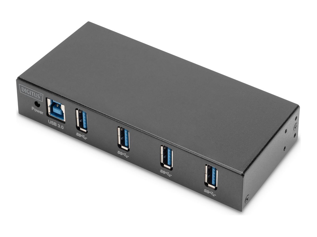 DIGITUS Hub - Industrieanlage - 4 x SuperSpeed