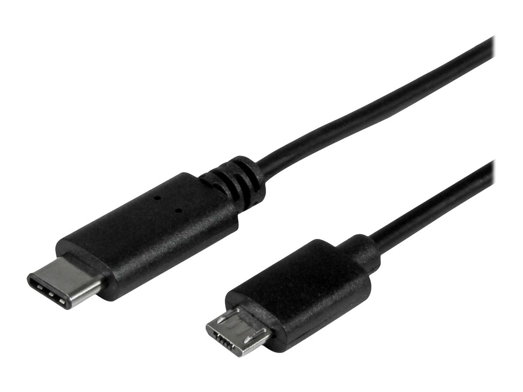 StarTech.com 0.5m USB-C Micro-B Kabel - USB 2.0 - USB-C zu Micro USB Ladekabel - USB 2.0 Typ C zu Micro B Kabel - Thunderbolt 3 kompatibel - USB-Kabel - USB-C (M)