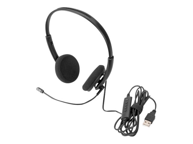 DIGITUS Headset - On-Ear - kabelgebunden