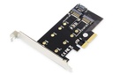 DIGITUS M.2 NGFF / NVMe SSD PCI Express 3.0 (x4) Add-On Karte
